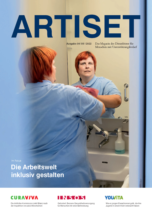 Cover des Magazins ARTISET - Ausgabe April 2022