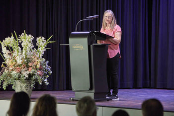 Diplomfeier 2023 Hauswirtschaft Pfarreiheim Sursee Rede Lisbeth Durrer-Britschgi